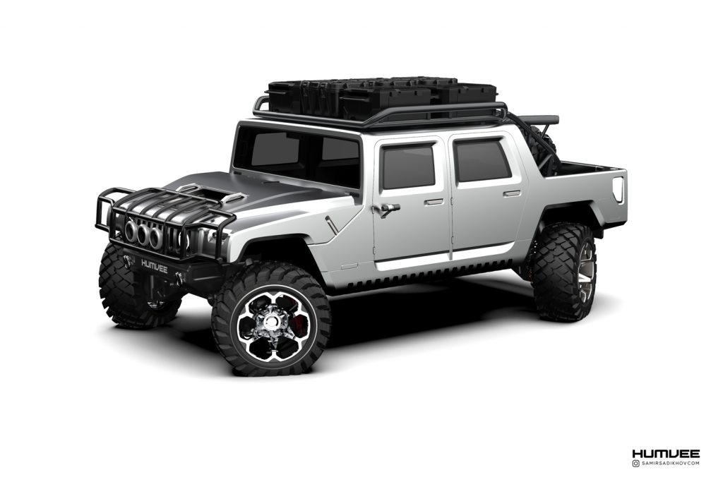 What Would A Modern 2025 Hummer H1 Look Like? Pro Car Designer Answers