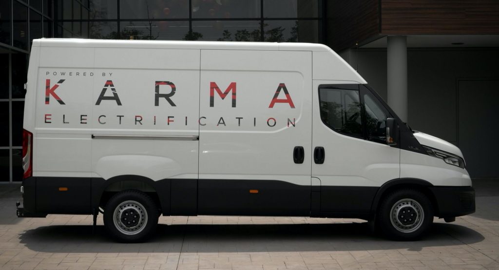  Karma’s EREV E-Flex Van Platform Offers 200-Mile EV Range, 400 Miles Combined