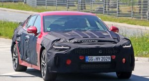 2021 Kia Stinger Facelift Tries To Hide Small Styling Changes Under ...