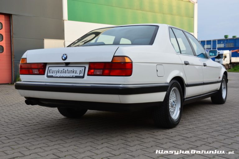 Dealer Stored New 1992 BMW 740i For Over 20 Years After Customer Died ...