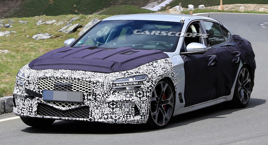  Facelifted Genesis G70 Spied Sporting The Company’s New Look