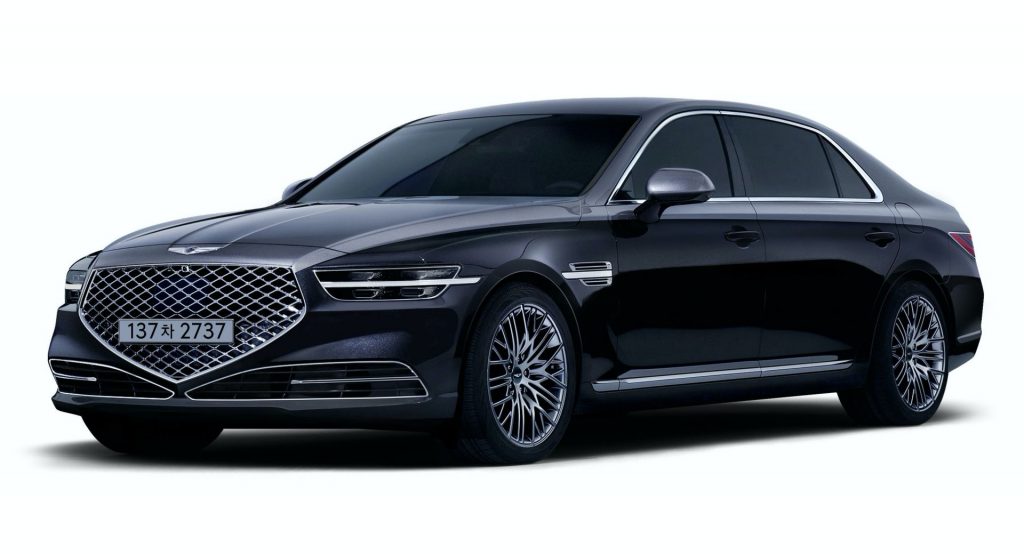  Genesis G90 Stardust Limited Edition Headlines 2021MY Updates In Korea