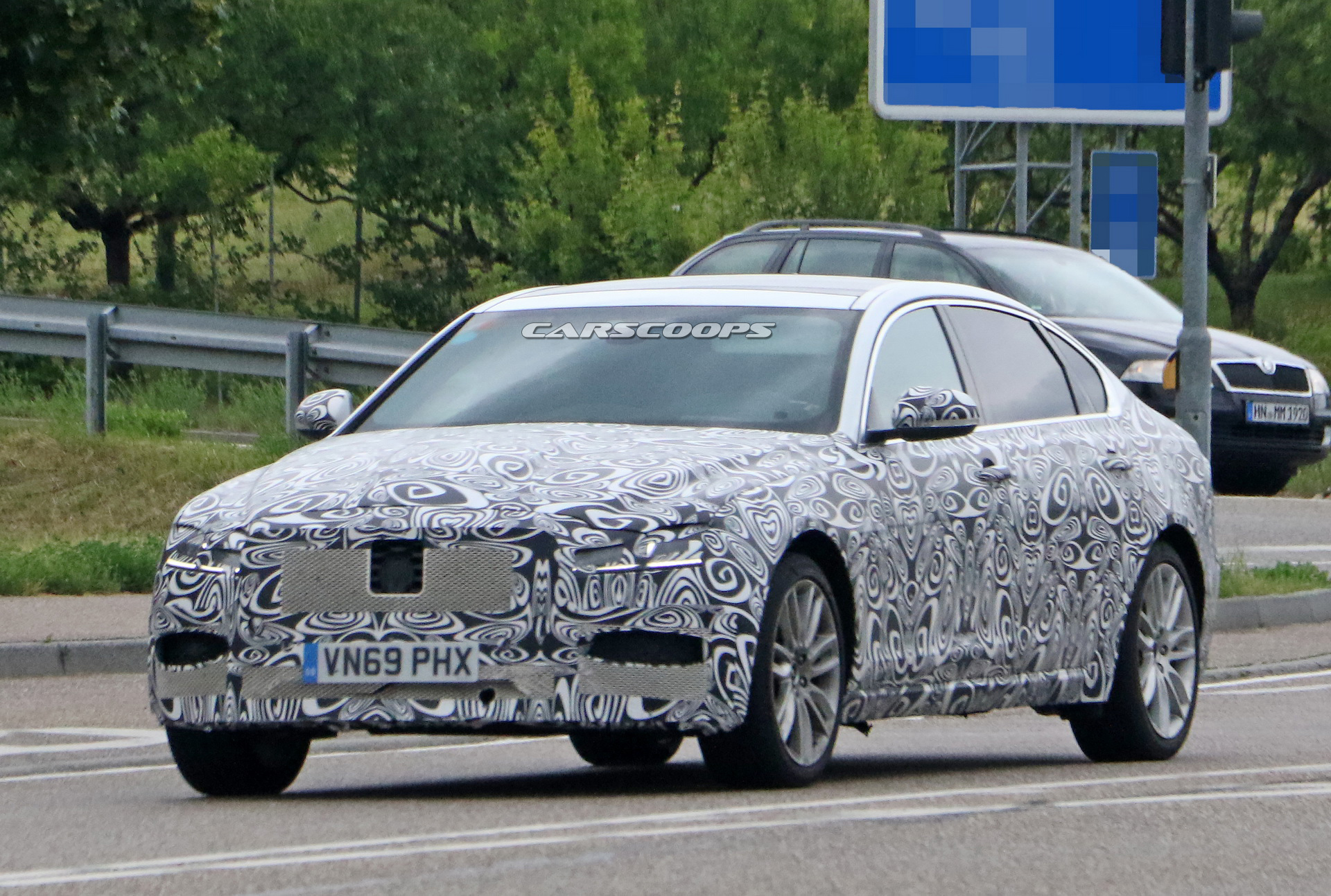 2021 jaguar xf l and sportbrake come out of hiding get