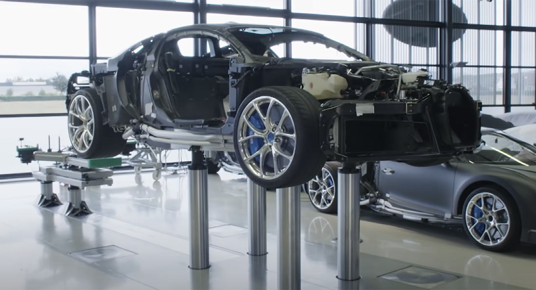 Discover How The Bugatti Chiron Is Hand Built In This 50-Minute