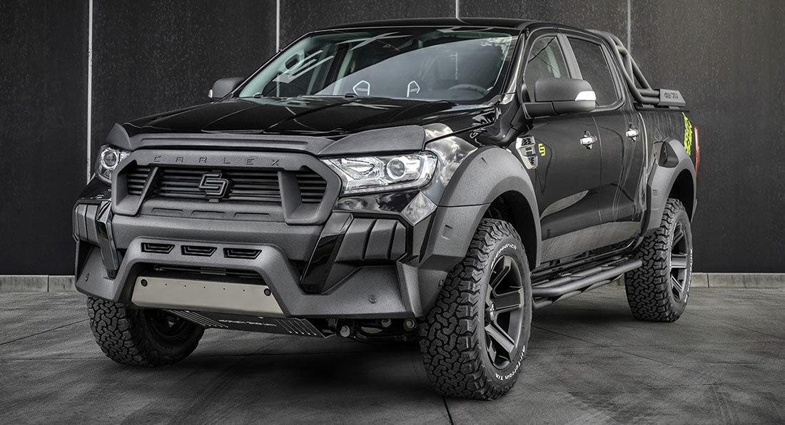 Ford Ranger From Carlex Design Makes The Raptor Look Tame Carscoops