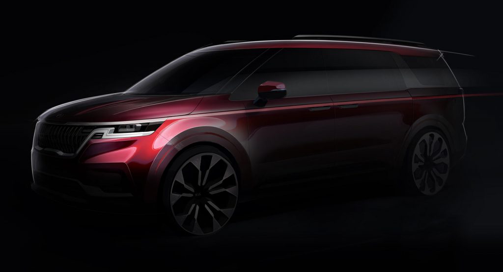  Fourth-Gen Kia Carnival / Sedona Minivan Previewed With Fresh Design