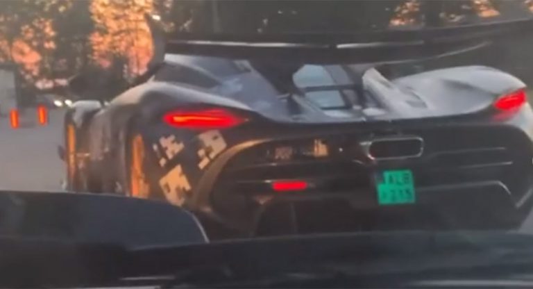 Watch (And Hear) A Koenigsegg Jesko Prototype On The Move | Carscoops