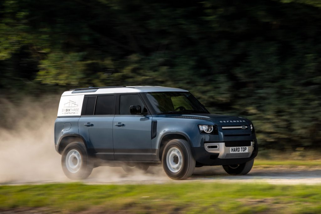 New Land Rover Defender Hard Top Is Fit For Commercial Use | Carscoops