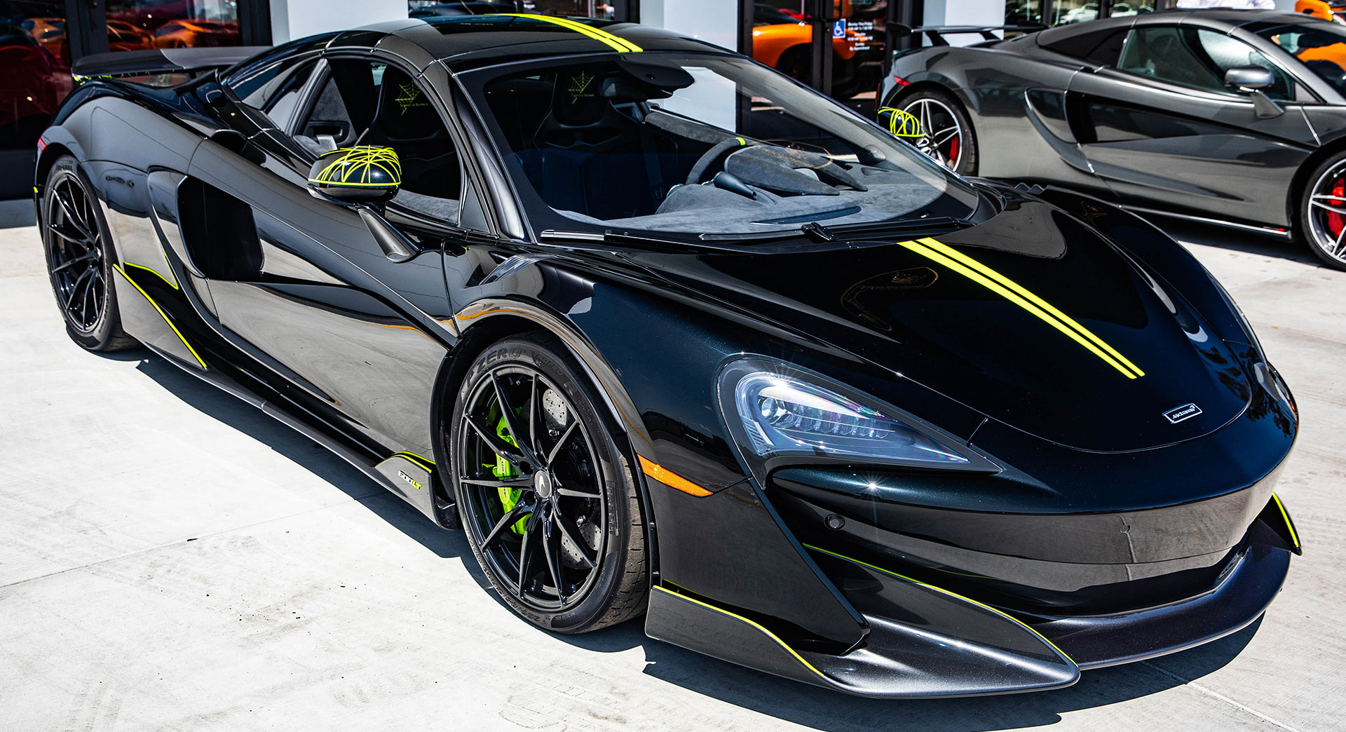 Mclaren 600lt Spider Segestria Borealis Will Tangle You In Its Web Carscoops