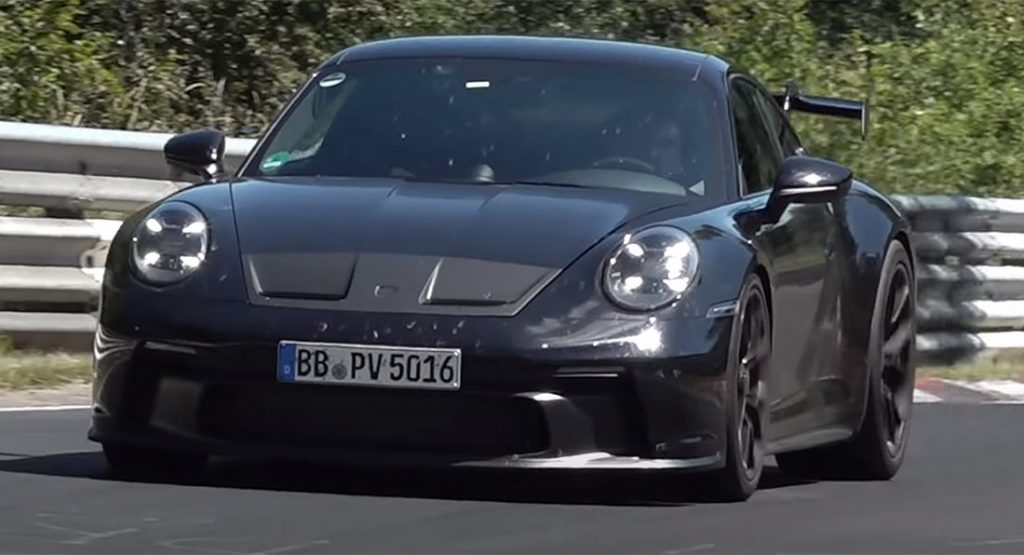  Listen To The 2021 Porsche 911 GT3’s Howling Flat Six At The ‘Ring