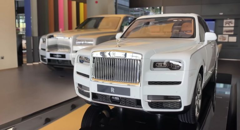 $40,000 Rolls-royce Cullinan Miniature Replica Will Blow You Away 