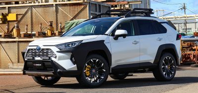 Toyota RAV4 Amped Up With New Arches And Rays Wheels | Carscoops