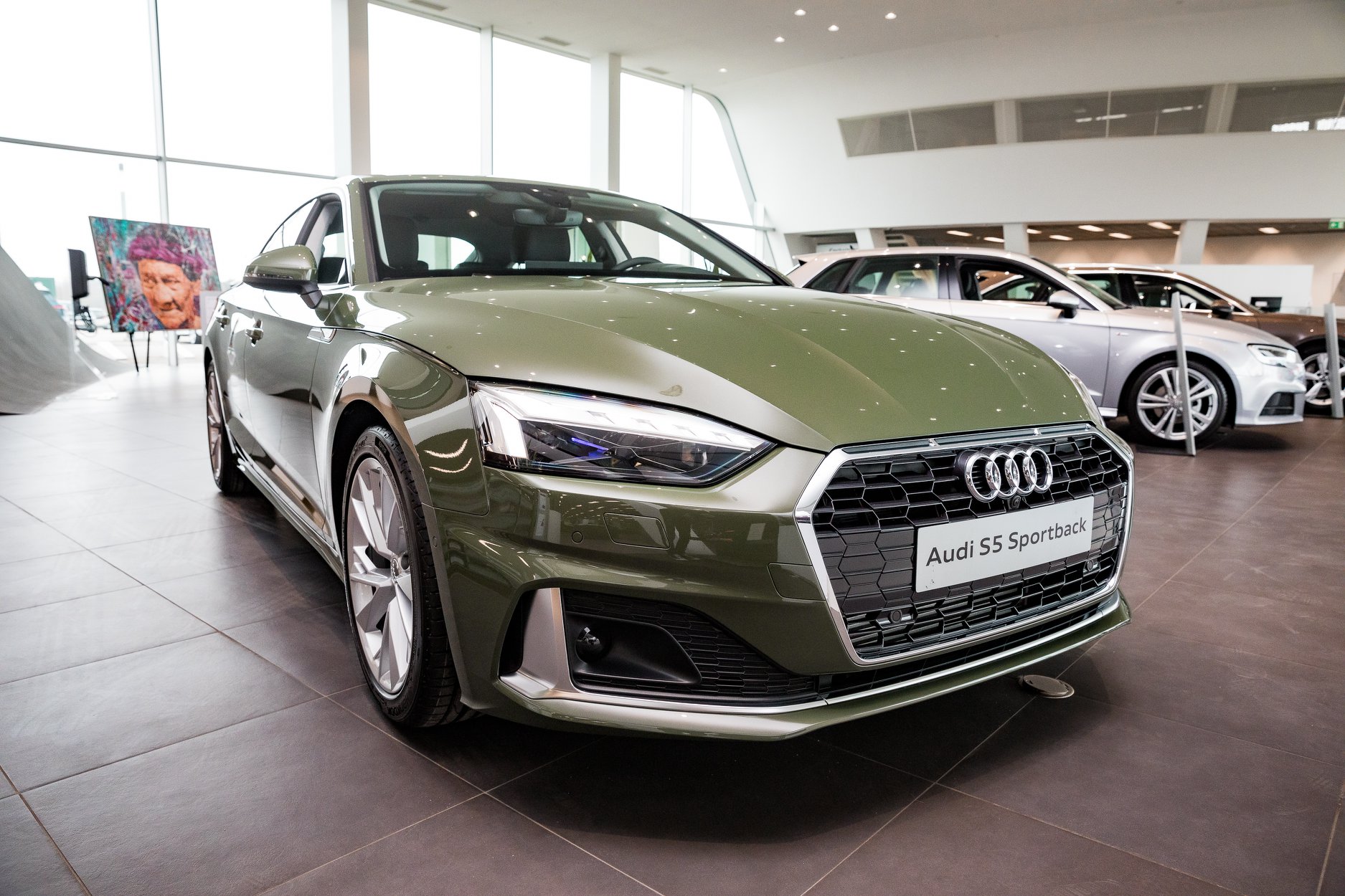How Do You Feel About This Audi A5 Sportback In District Green? Carscoops