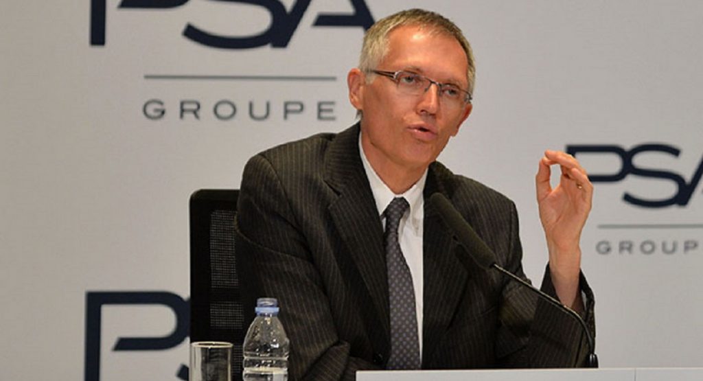  PSA Boss Carlos Tavares Says FCA Merger Is Still On Track