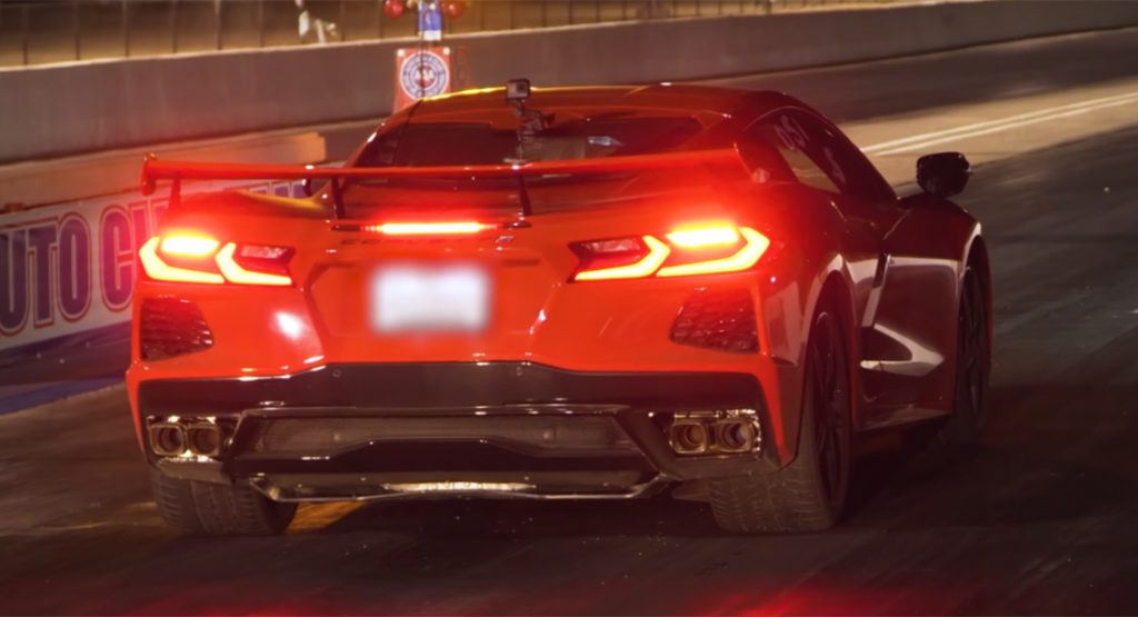  Watch A 2020 C8 Corvette Prove It’s A 10-Second Car On The Street