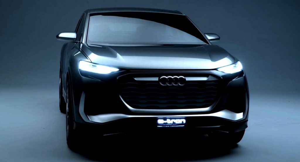 Audi Q4 Sportback E-Tron electric crossover concept: MEB goes matchmaking