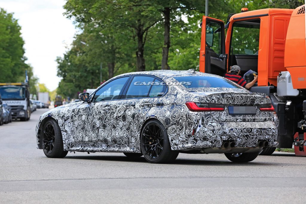 Grille Gate Continues As 2021 BMW M3 Spotted With Sizeable Schnoz ...