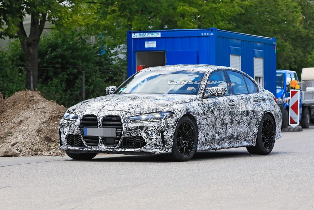 Grille Gate Continues As 2021 BMW M3 Spotted With Sizeable Schnoz ...