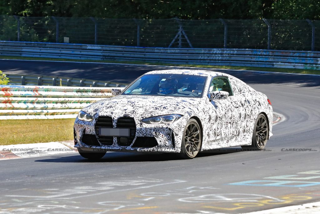 BMW’s New 2021 M4 Coupe Drops More Camo But Not The Huge Nostrils ...