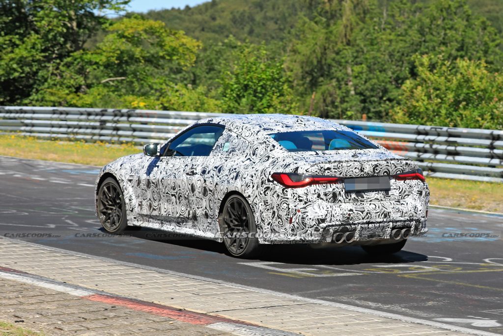 BMW’s New 2021 M4 Coupe Drops More Camo But Not The Huge Nostrils ...