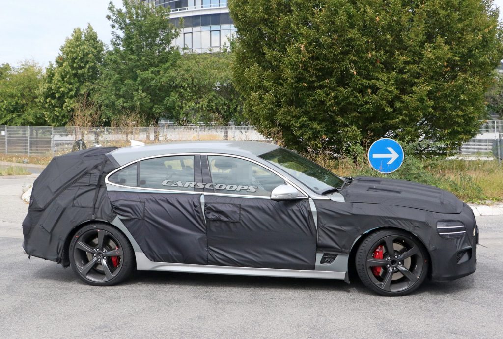 2021 Genesis G70 Shooting Brake / Fastback Spied Testing In Europe ...