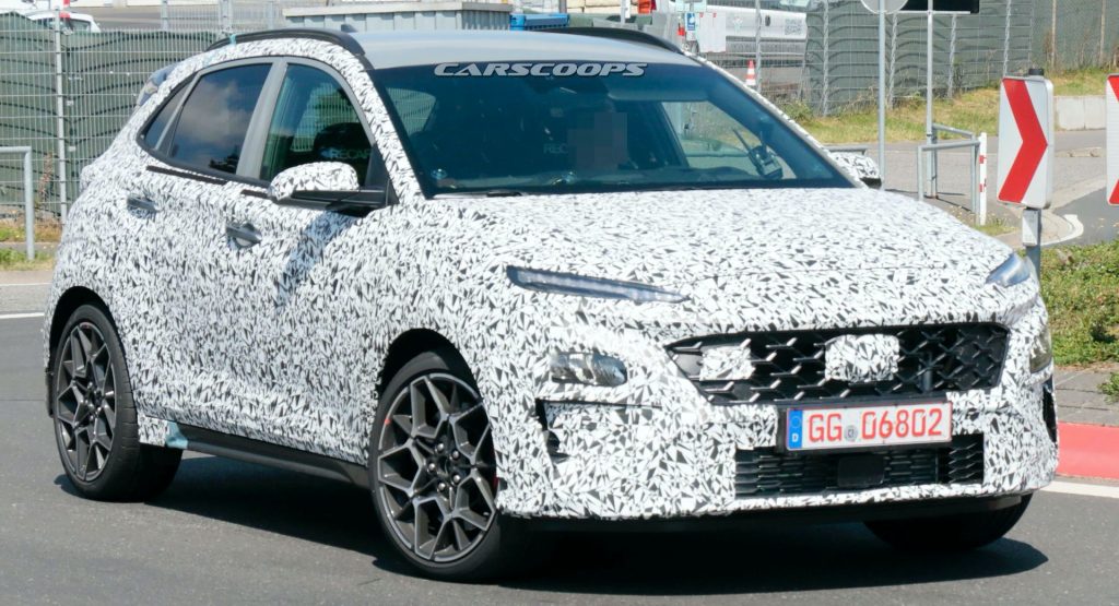  2021 Hyundai Kona N Reports To The Nürburgring With Less Camo Than Ever