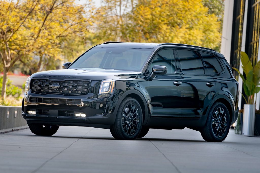 2021 Kia Telluride Nightfall Edition Chooses The Dark Side | Carscoops