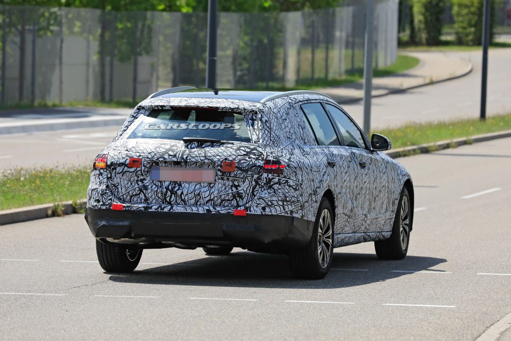 2021 Mercedes C-Class Wagon Prototype Comes Out To Play | Carscoops