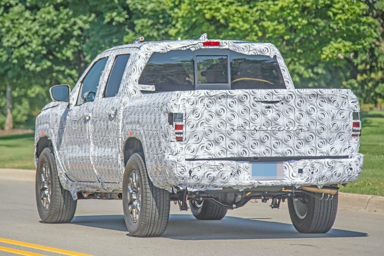 All-New Nissan Frontier Makes Spy Debut, Looks Like A Baby Titan ...