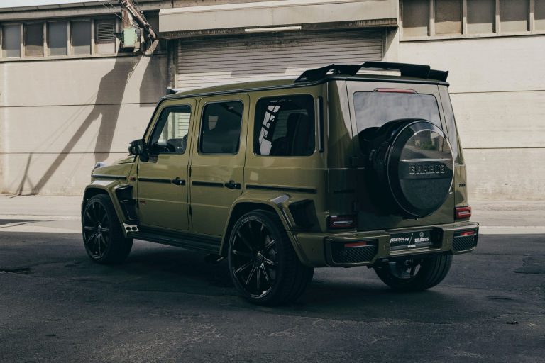 Brabus 700 Widestar Gains An Army Look Courtesy Of Fostla | Carscoops