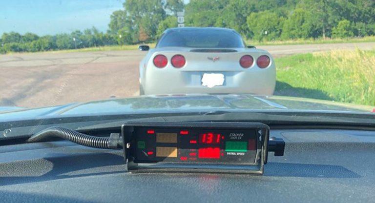 Corvette Driver Busted For Doing 131 MPH In South Dakota | Carscoops