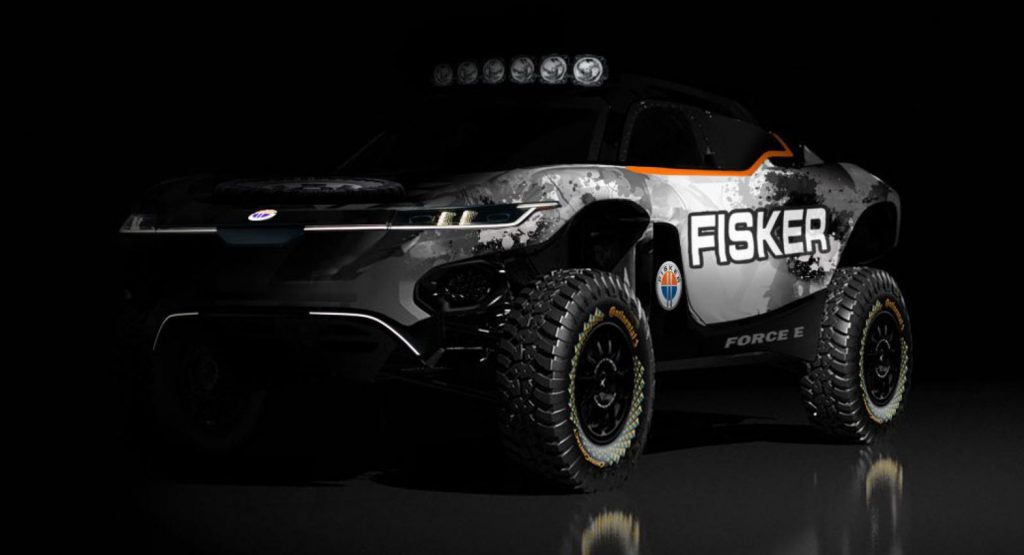  Fisker Very Eager To Compete In Extreme E Off-Road Series