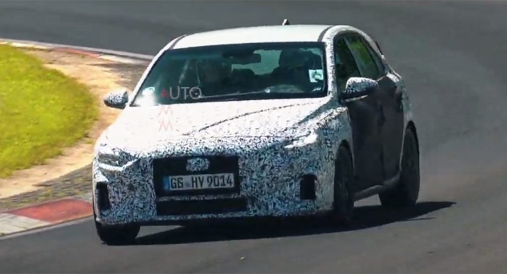  Hyundai i30 N Hits The Track In Facelifted Form With A DCT