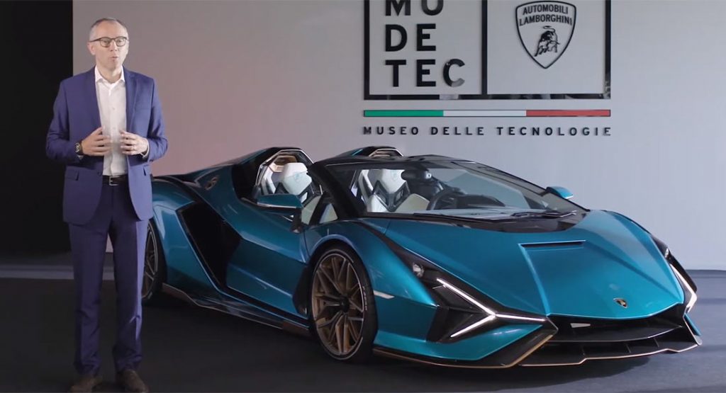  Take A Video Tour Of The New Lamborghini Sián Roadster