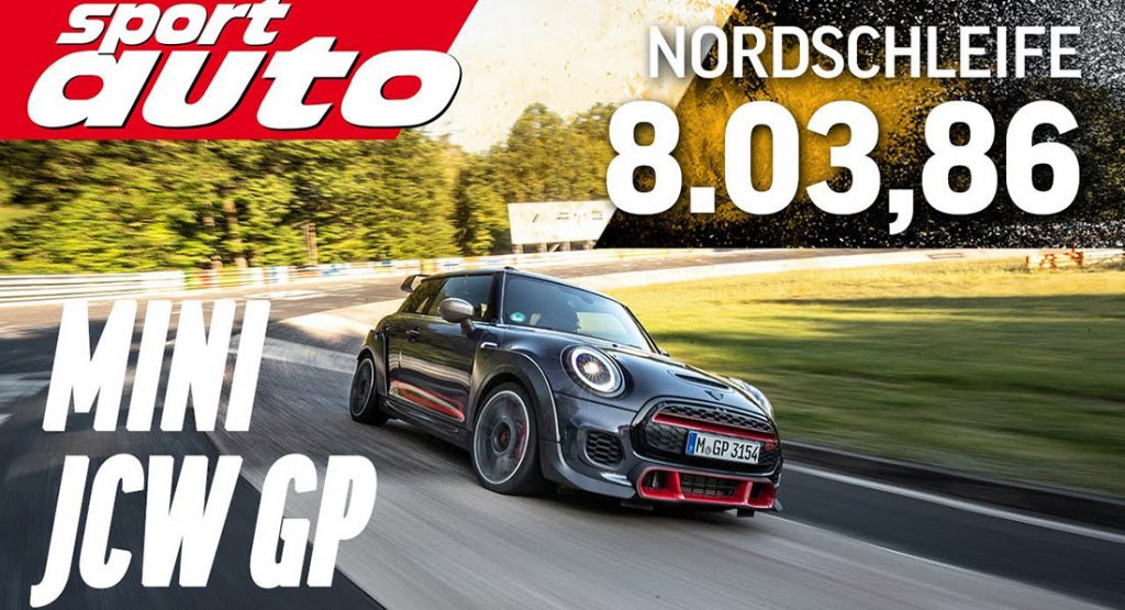  Watch The MINI John Cooper Works GP Lap The ‘Ring In 8:03.3