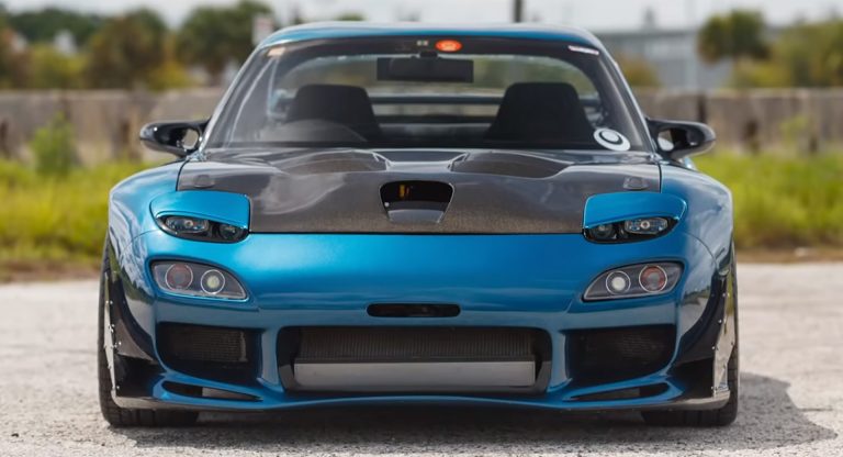 This Mazda RX-7 Was Bought In Japan For $1,500 – And Then It Was Modded ...