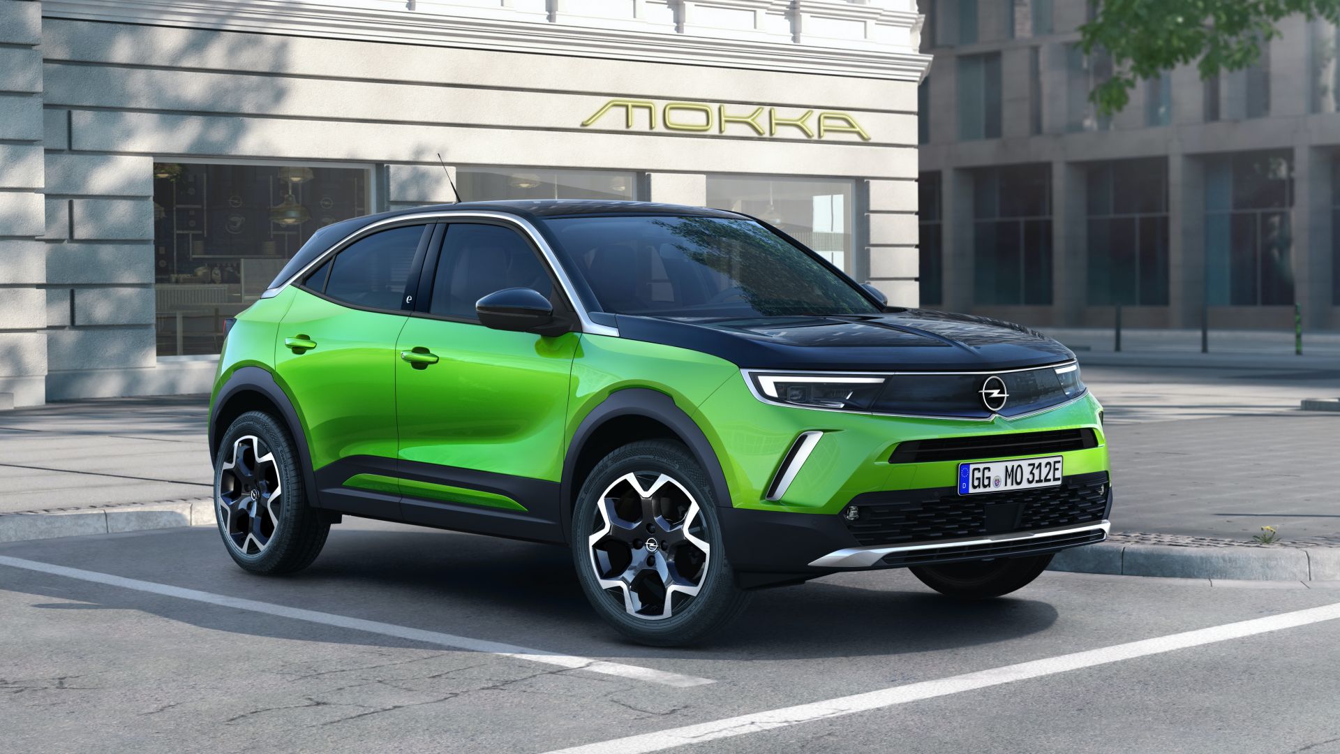 turns out the 2021 mokka debuted opel's redesigned 'blitz