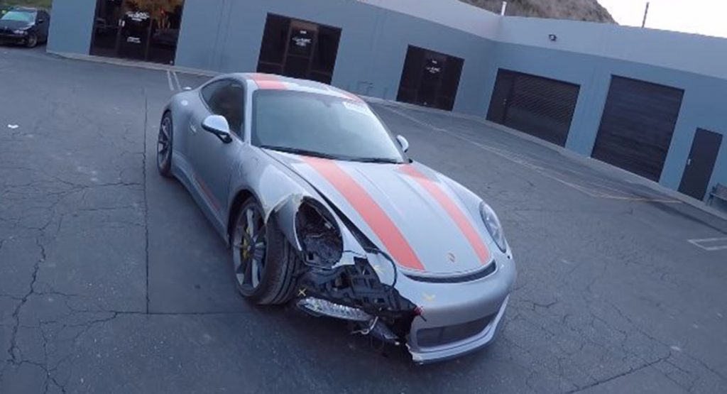  Watch This Rare Porsche 911 R Getting Rebuilt After An Accident