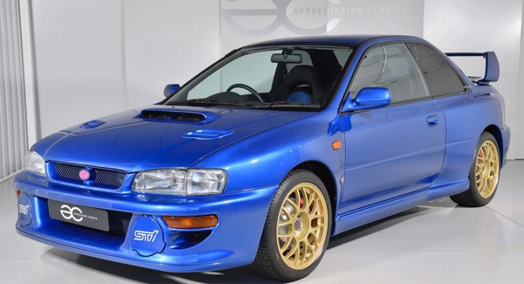 Holy Moly! Near Delivery Mileage 1998 Subaru Impreza 22B STi Listed For ...