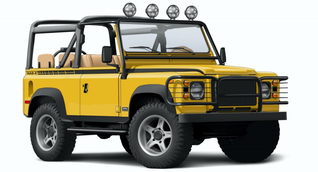  Twisted NAS-E 4×4 Is A Classic Defender Gone Electric That Costs $185,000