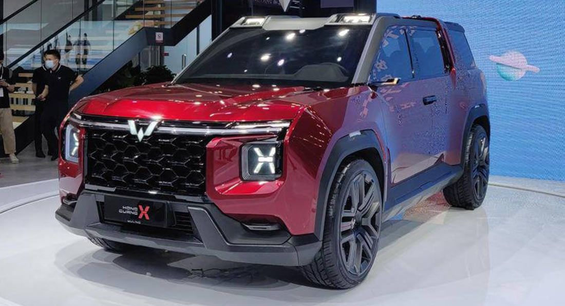 GM s Wuling Hong Guang X Concept Makes A Splash At Chengdu 