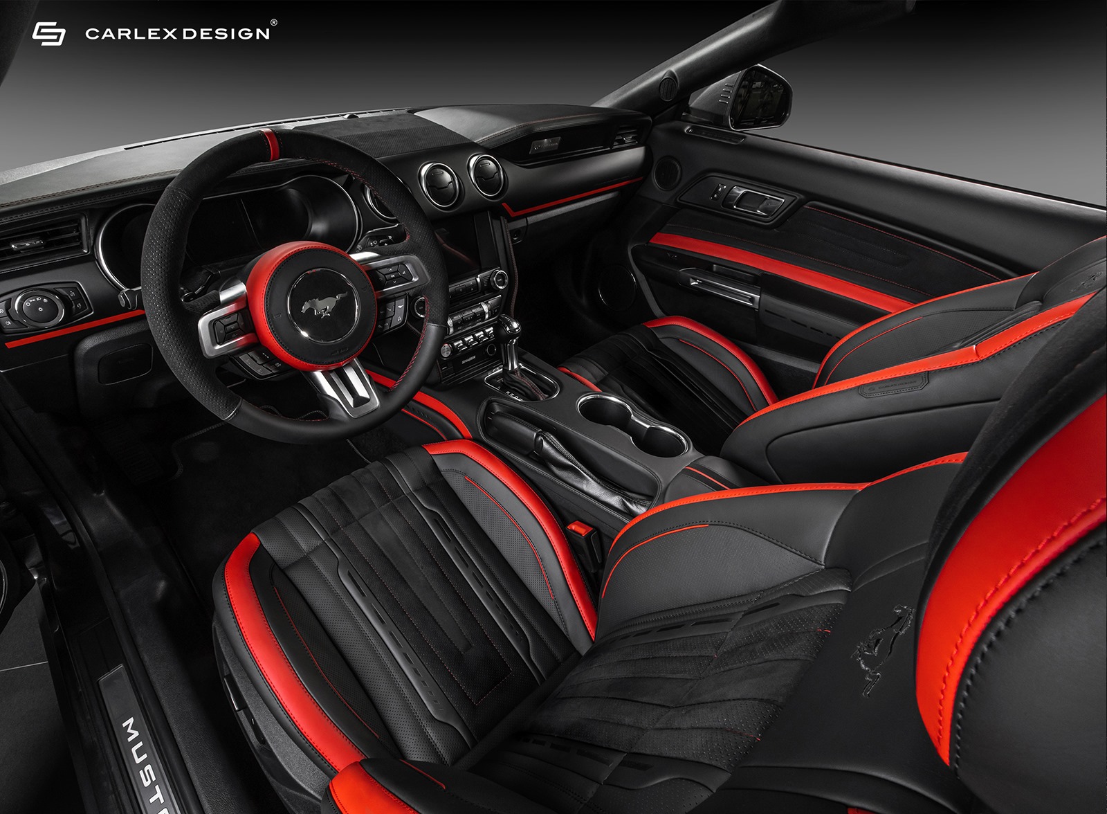 2015 mustang gt leather seats