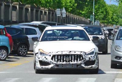 2021 Maserati Quattroporte Looks Almost Ready To Show Us Its Cards ...