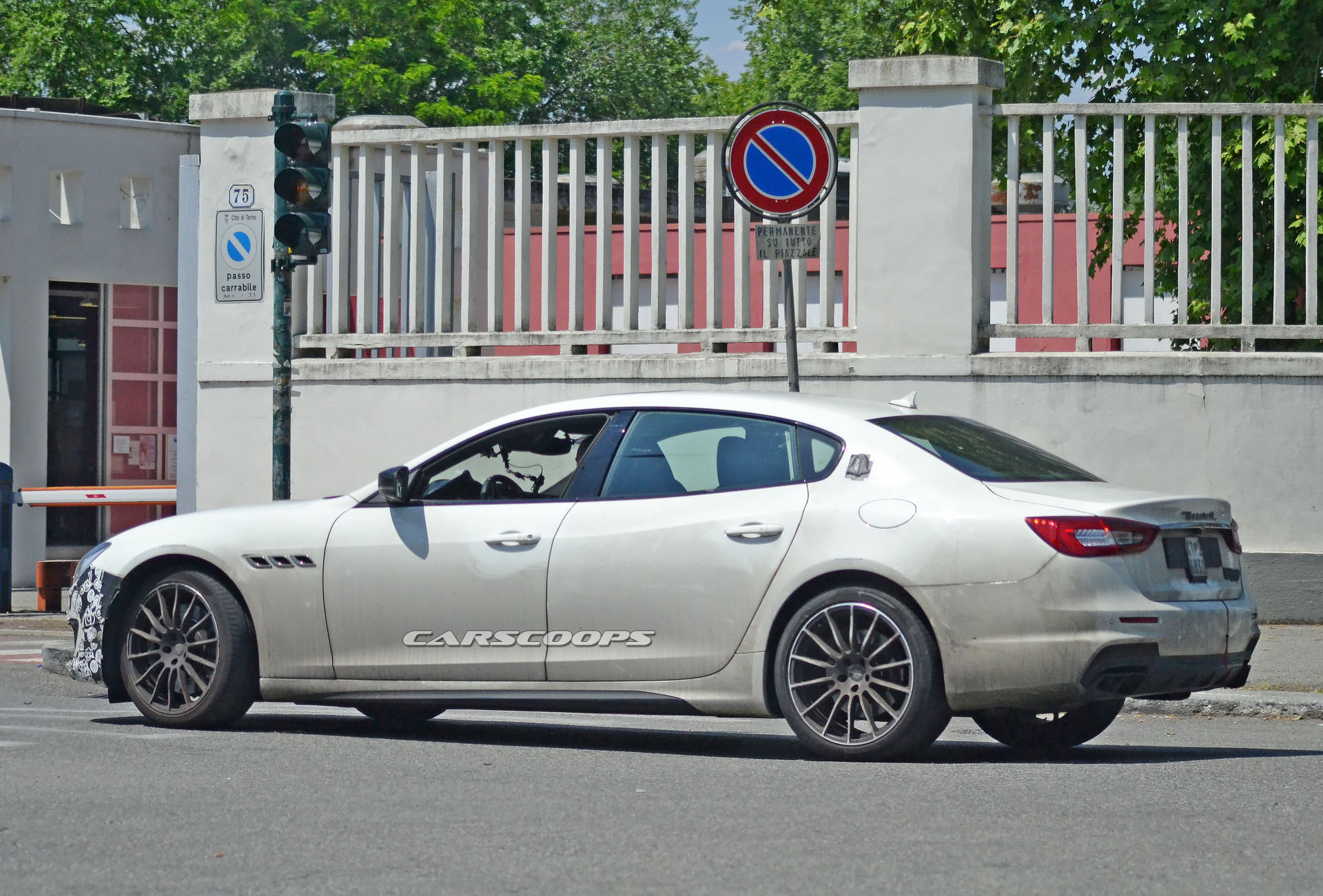 2021 maserati quattroporte looks almost ready to show us