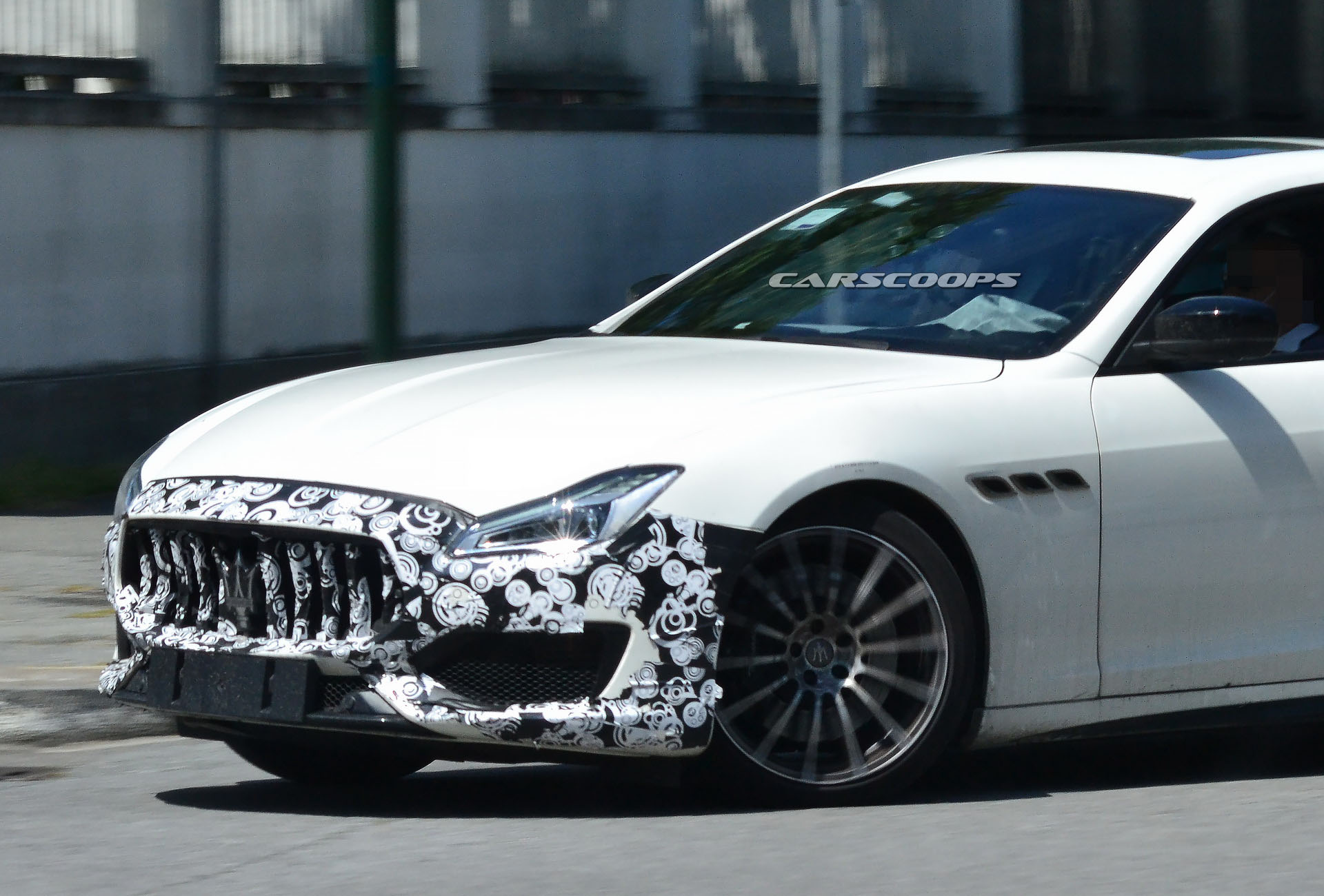 2021 maserati quattroporte looks almost ready to show us