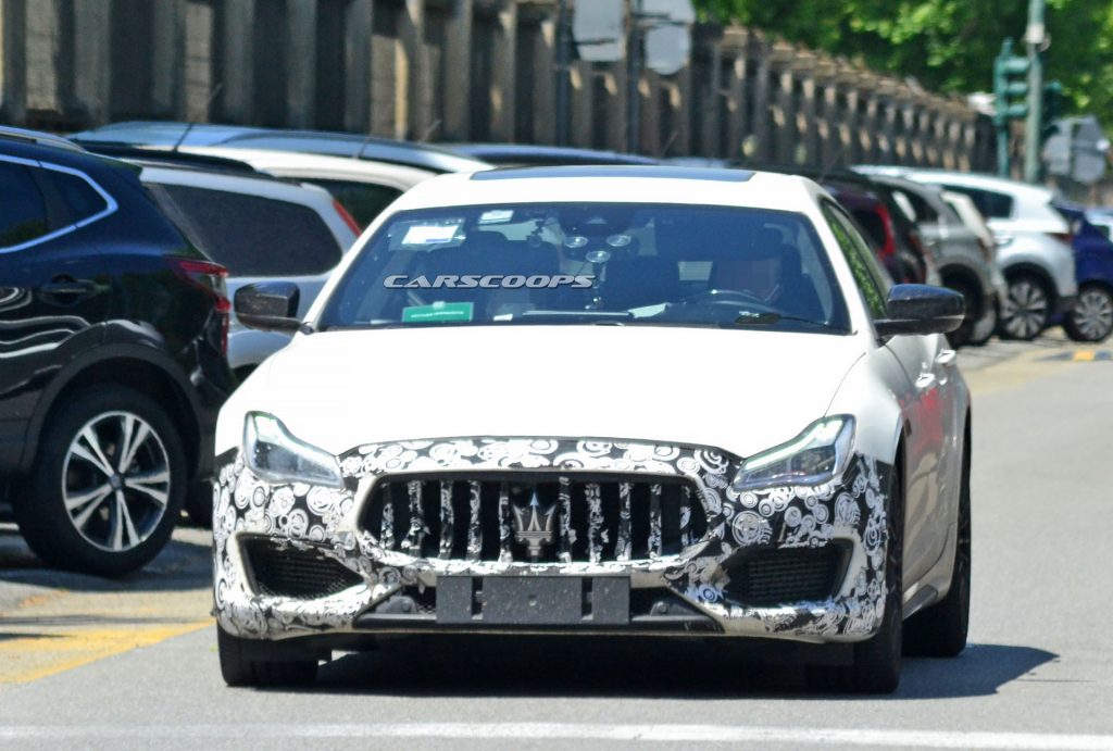 2021 Maserati Quattroporte Looks Almost Ready To Show Us Its Cards ...