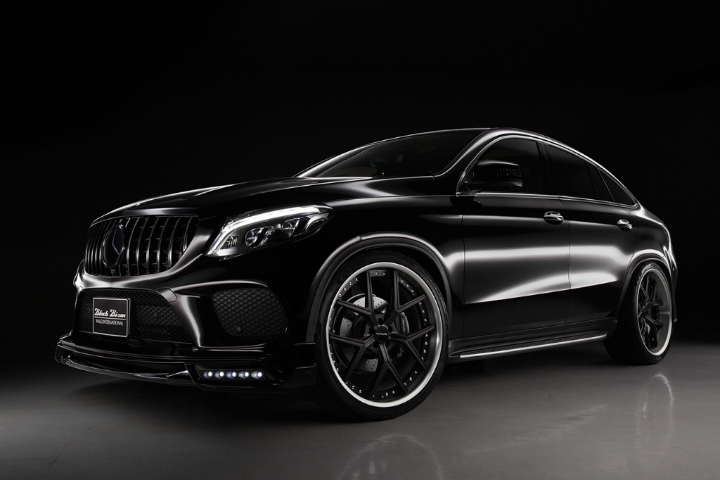 Wald S Latest Blacked Out Mercedes Benz Gle Coupe Is Not A Black Bison Carscoops