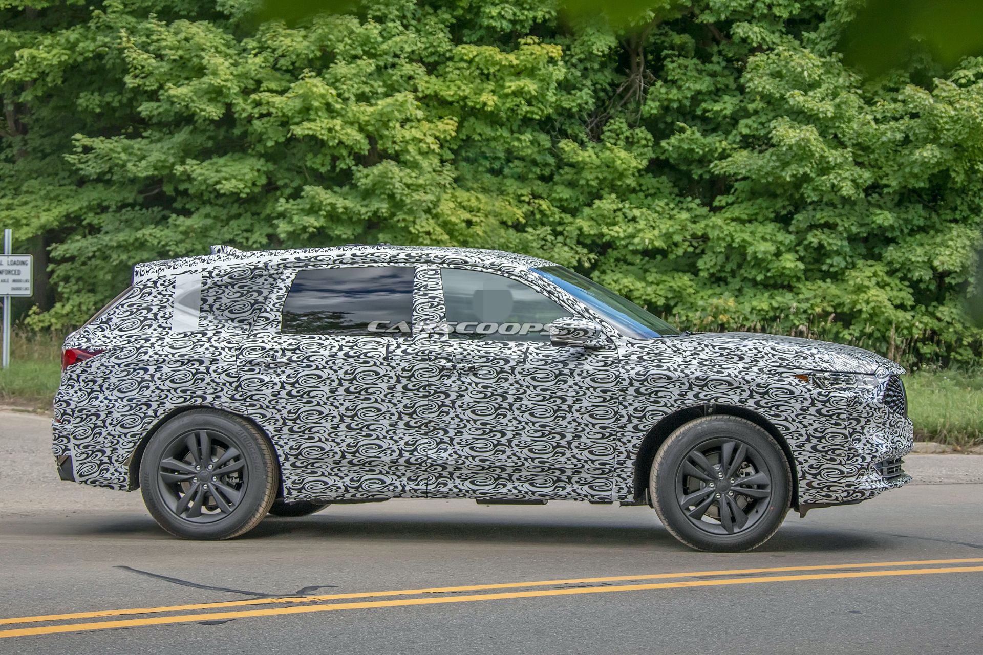 2021 acura mdx switches to more revealing camouflage ahead