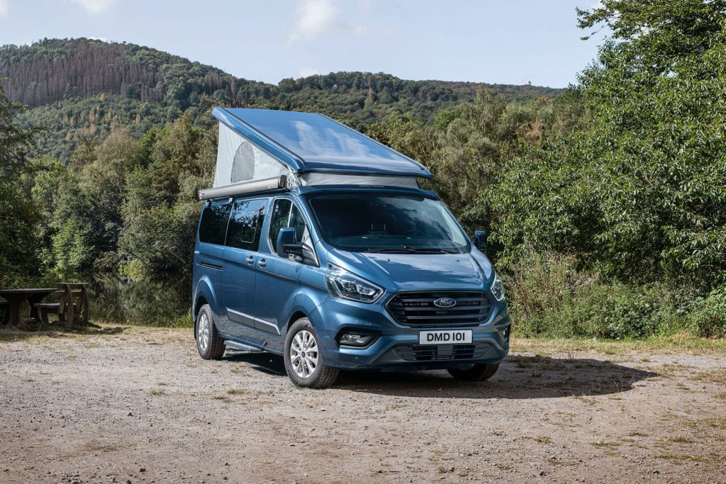 Ford Transit Custom Nugget Plus Gains Tilt Roof Option In Europe ...