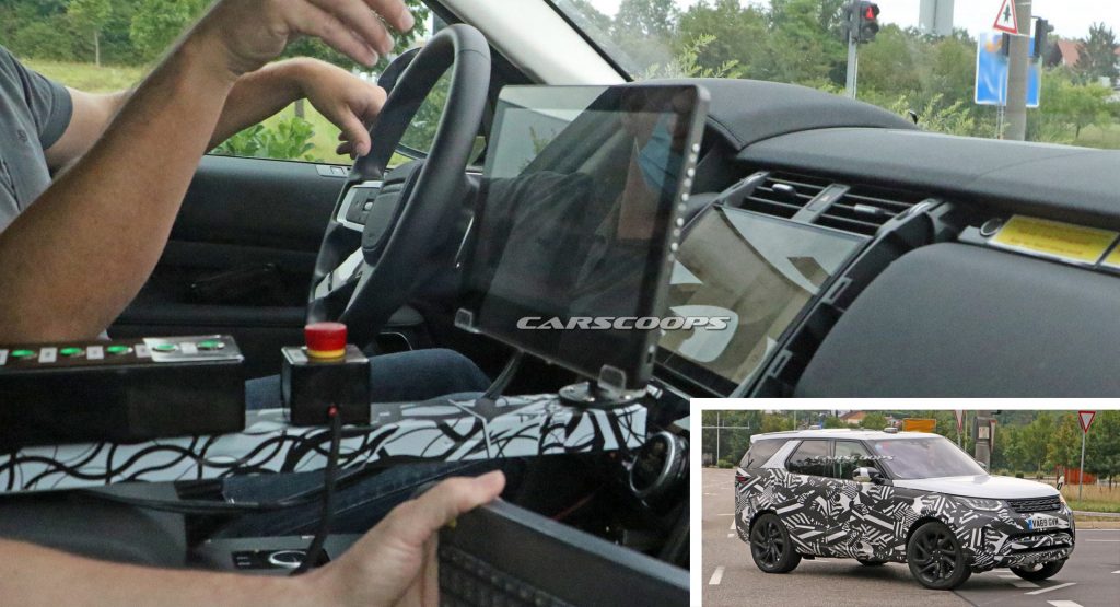  2021 Land Rover Discovery Spied With Larger Touchscreen Display